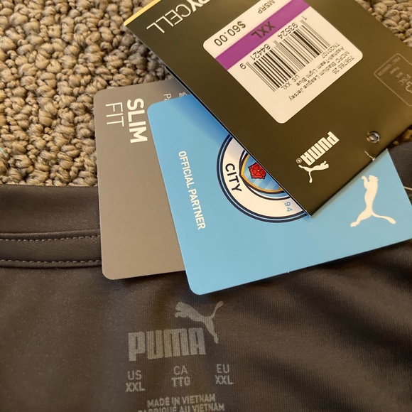 SOLD ELSEWHERE Manchester City Mens Blue Jersey - Picture 3 of 3